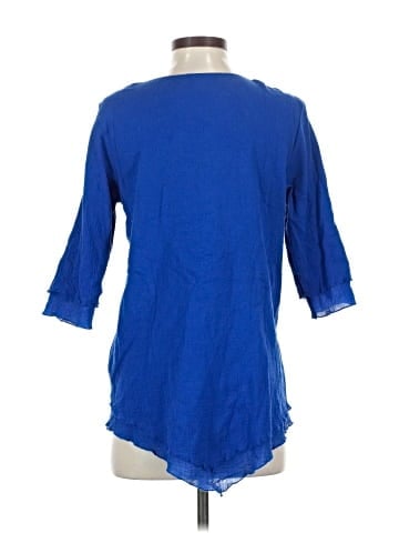Soft Surroundings 3/4 Sleeve Top (view 2)