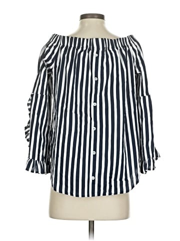 cavalini 3/4 Sleeve Blouse (view 2)