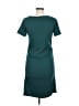 Unbranded Solid Teal Casual Dress Size M - photo 2