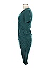 Unbranded Solid Teal Casual Dress Size M - photo 5
