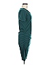 Unbranded Solid Teal Casual Dress Size M - photo 4