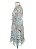 Max Studio 100% Polyester Floral Blue Cocktail Dress Size 1 - photo 5