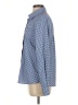 Travelsmith Checkered-gingham Blue Long Sleeve Button-Down Shirt Size S - photo 5