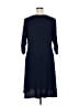 NY Collection Solid Blue Casual Dress Size XL - photo 2