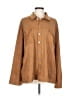 Seven Wonders Brown Long Sleeve Blouse Size L - photo 1