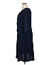 NY Collection Solid Blue Casual Dress Size XL - photo 5