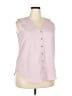 Maurices 100% Polyester Pink Sleeveless Blouse Size XL - photo 1