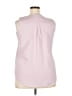Maurices 100% Polyester Pink Sleeveless Blouse Size XL - photo 2
