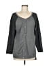 AVALIN Gray Long Sleeve Top Size M - photo 1
