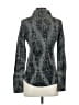 David Cline Paisley Gray Long Sleeve Blouse Size S - photo 2