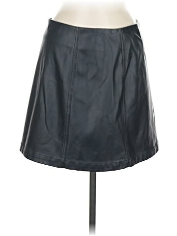 French Connection Faux Leather Skirt (view 1)