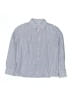 Crewcuts Stripes Blue Long Sleeve Button-Down Shirt Size 10 - photo 1