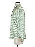 Shein 100% Polyester Polka Dots Green Long Sleeve Blouse Size XS - photo 5