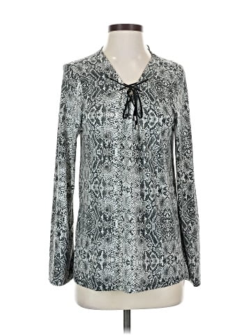 Larry Levine Long Sleeve Blouse (view 1)