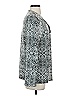 Larry Levine Silver Long Sleeve Blouse Size S - photo 4
