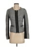 Elle Houndstooth Tweed Gray Jacket Size XS - photo 1