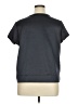 Jennifer Lopez 100% Polyester Black Short Sleeve Top Size XL - photo 2