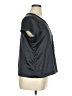 Jennifer Lopez 100% Polyester Black Short Sleeve Top Size XL - photo 4