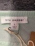 Blu Pepper Green Long Sleeve Blouse Size L - photo 7