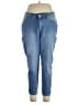 IMAN Solid Blue Jeans Size 16 (petite) - photo 1