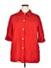 D.J. Summers Red 3/4 Sleeve Button-Down Shirt Size 2X (estimated) - photo 1