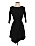 BCBGeneration Solid Black Casual Dress Size XS - photo 1