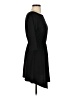 BCBGeneration Solid Black Casual Dress Size XS - photo 4