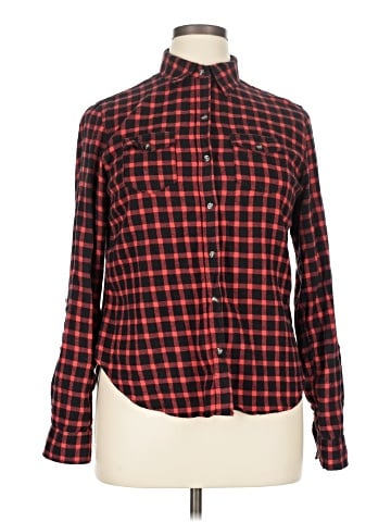 Passport Long Sleeve Button-Down Shirt (view 1)