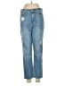 Old Navy Hearts Blue Jeans Size 6 - photo 1