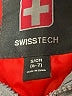 SWISSTECH 100% Polyester Color Block Gray Raincoat Size S - photo 6