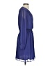 BCBGeneration 100% Polyester Solid Blue Casual Dress Size S - photo 4