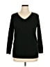 Roaman's Black Pullover Sweater Size 14 (M) - photo 1