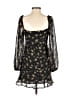 Polly 100% Polyester Black Cocktail Dress Size 4 - photo 2