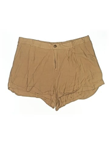 New Look Khaki Shorts (view 1)