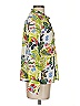 Alex Vinash 100% Polyester Floral Green Long Sleeve Blouse Size S - photo 4