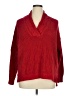 Lauren by Ralph Lauren 100% Cotton Red Pullover Sweater Size XL - photo 1