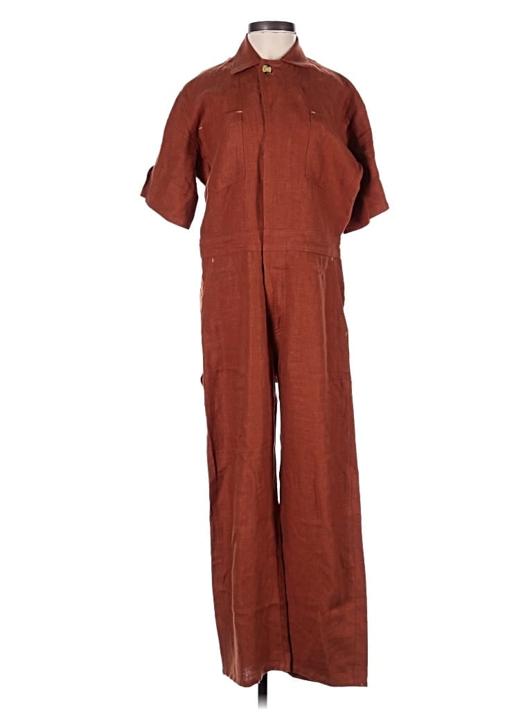Pre-owned Christy Dawn Jumpsuit In Brown