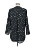 Daniel Rainn Stars Black 3/4 Sleeve Blouse Size M - photo 2