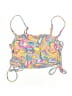 Mara Hoffman Paisley Pink Swimsuit Top Size M - photo 1