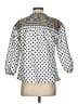 Brooks Brothers Print Multi Color White 3/4 Sleeve Blouse Size XS - photo 2