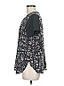 Charlie Jade 100% Polyester Black Short Sleeve Top Size M - photo 5
