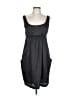 BCBGeneration 100% Polyester Solid Black Casual Dress Size L - photo 1