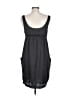 BCBGeneration 100% Polyester Solid Black Casual Dress Size L - photo 2