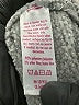 Justice Stars Silver Pullover Sweater Size 12 - photo 4