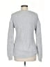 Gap 100% Cotton Solid Silver Pullover Sweater Size S - photo 2