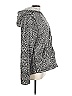 Thread & Supply 100% Polyester Animal Print Gray Black Faux Fur Jacket Size L - photo 4