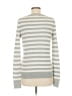 Gap Stripes Silver Pullover Sweater Size M - photo 2