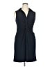 Tommy Hilfiger Solid Blue Cocktail Dress Size 14 - photo 1
