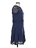 MICHAEL Michael Kors Blue Casual Dress Size L - photo 4