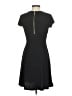 MICHAEL Michael Kors Solid Black Casual Dress Size S - photo 2